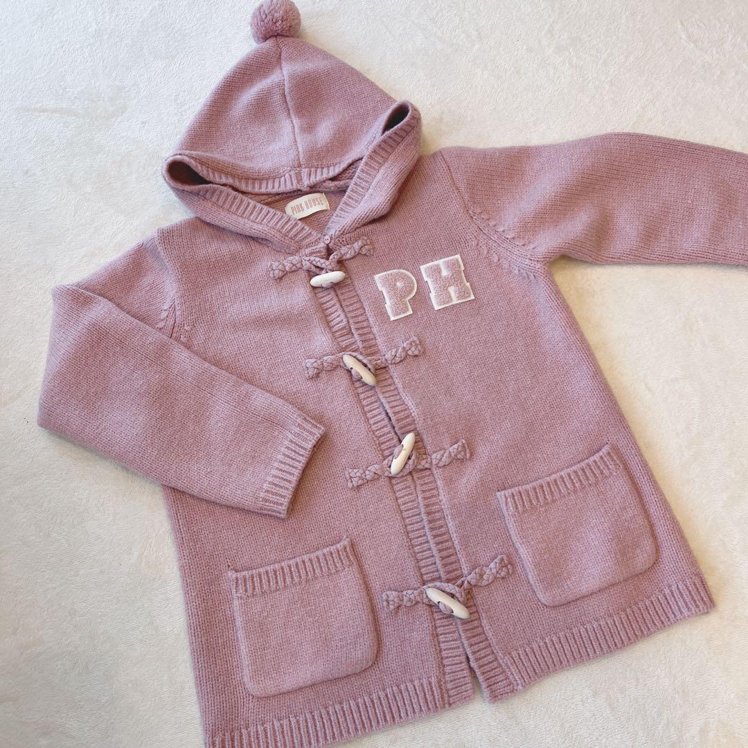 ピンクハウス　フード付き　PHロゴニットパーカー　2025年