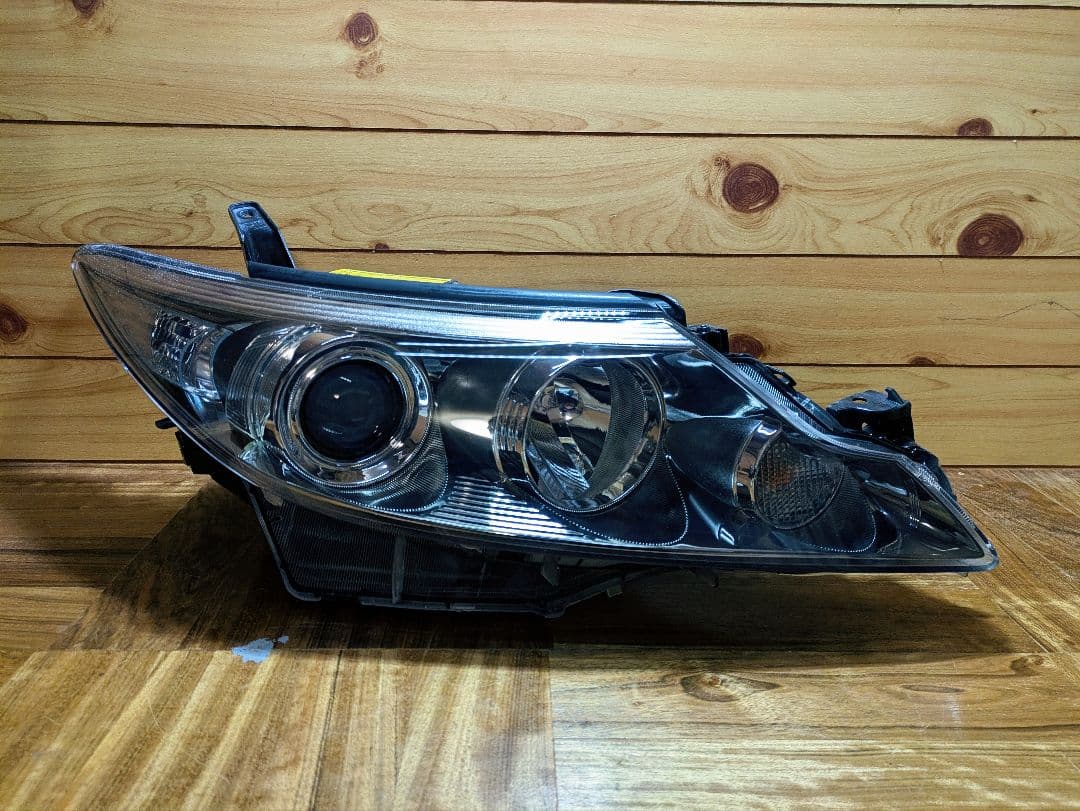 50エスティマ 純正ヘッドライト ACR50 黄ばみ無し コーティング済