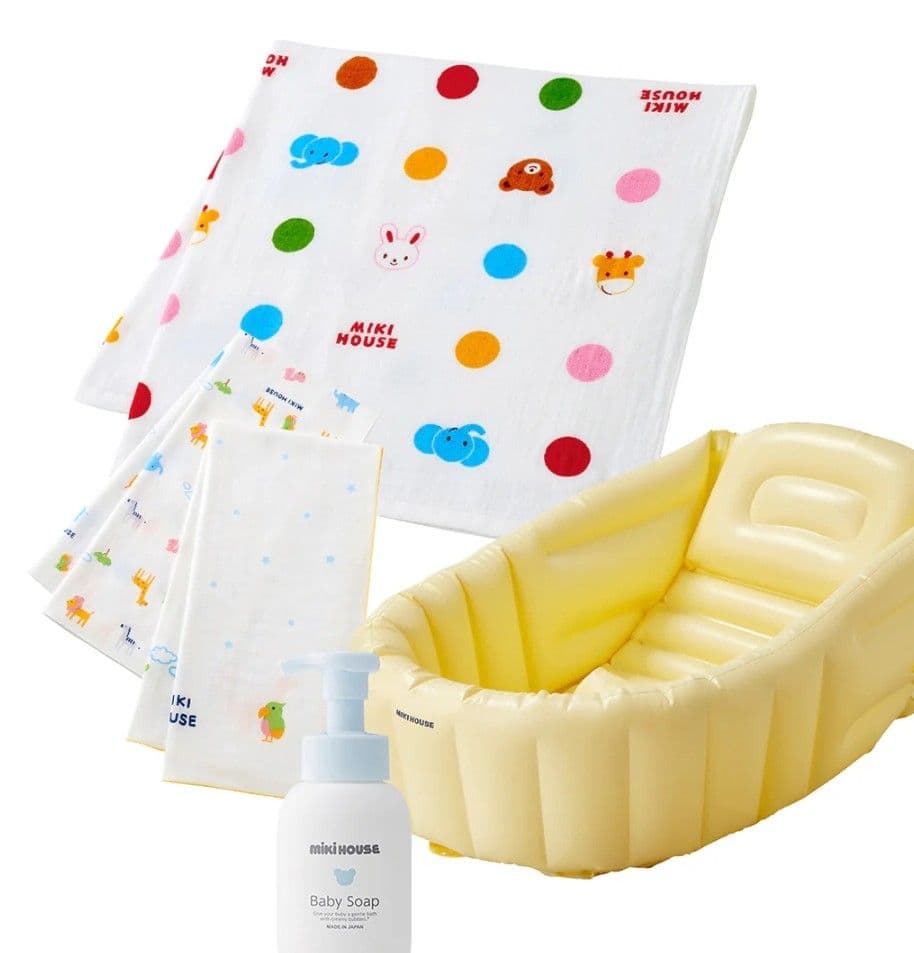 MIKI HOUSE ベビーバスセット