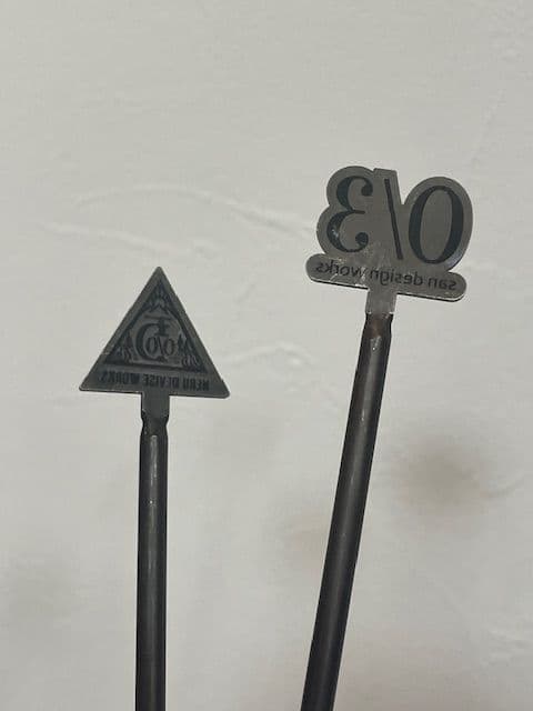 禁断RODAN PIN 2本 YBO ロダンピン ネルデザインワークス