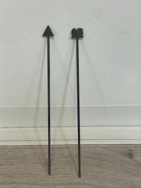 禁断RODAN PIN 2本 YBO ロダンピン ネルデザインワークス