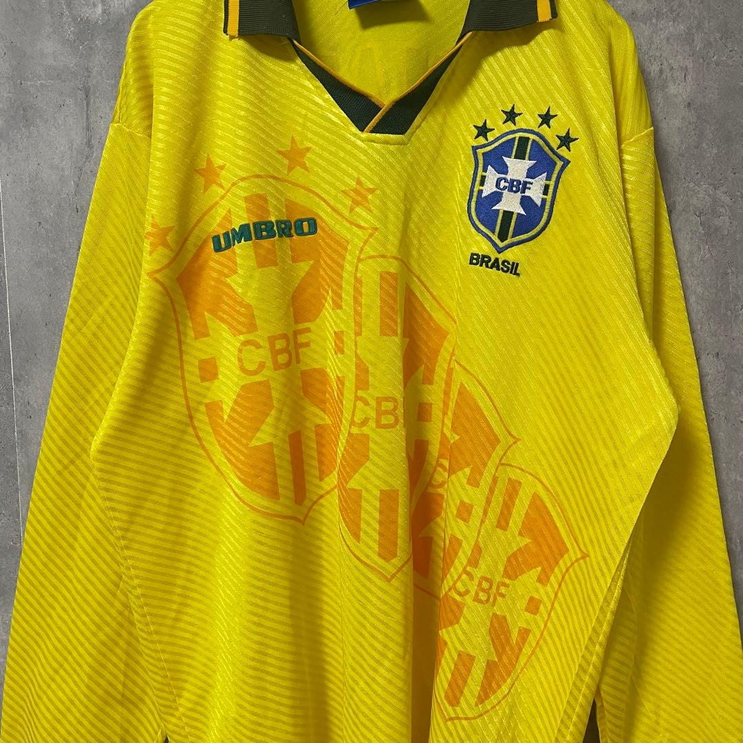 【UMBRO/アンブロ】 90s ブラジル代表 ロマーリオ #11 ユニフォーム