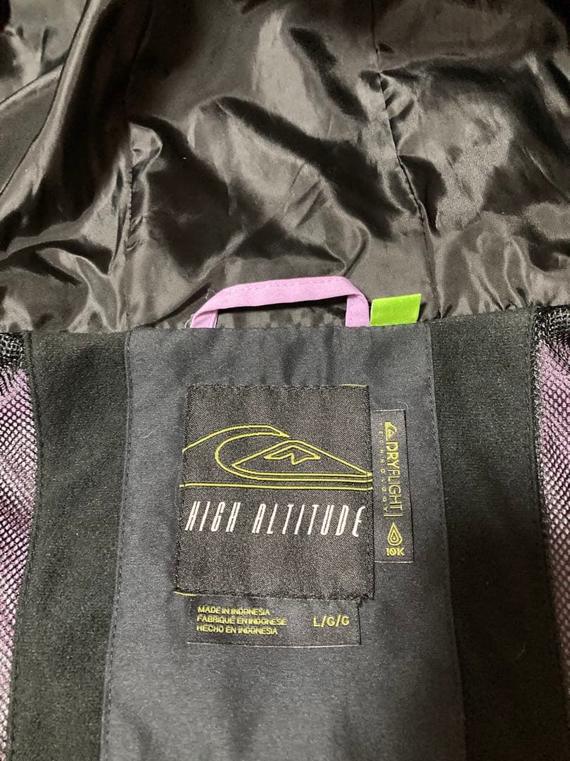 クイックシルバー　スノーボードウエア　Ｌ