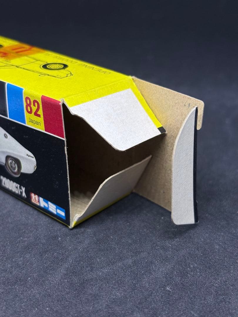トミカ 黒箱 日本製 No.82 スカイライン 2000GT-X 1Eホイール