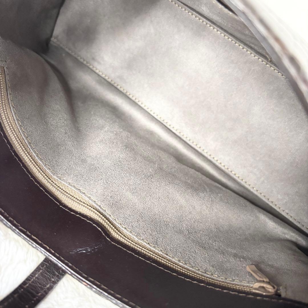 【JRA認定】クロコダイル 美品 トートバッグ 肩掛け フォーマル