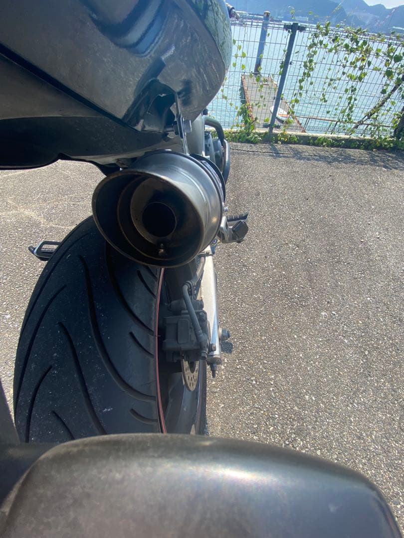 lci マフラー本体と中間 シルバー/ブルー