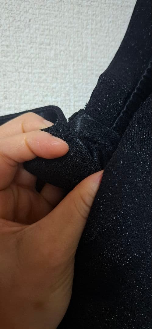 JEAN MACLEAN ブラック ロングドレス Lサイズ