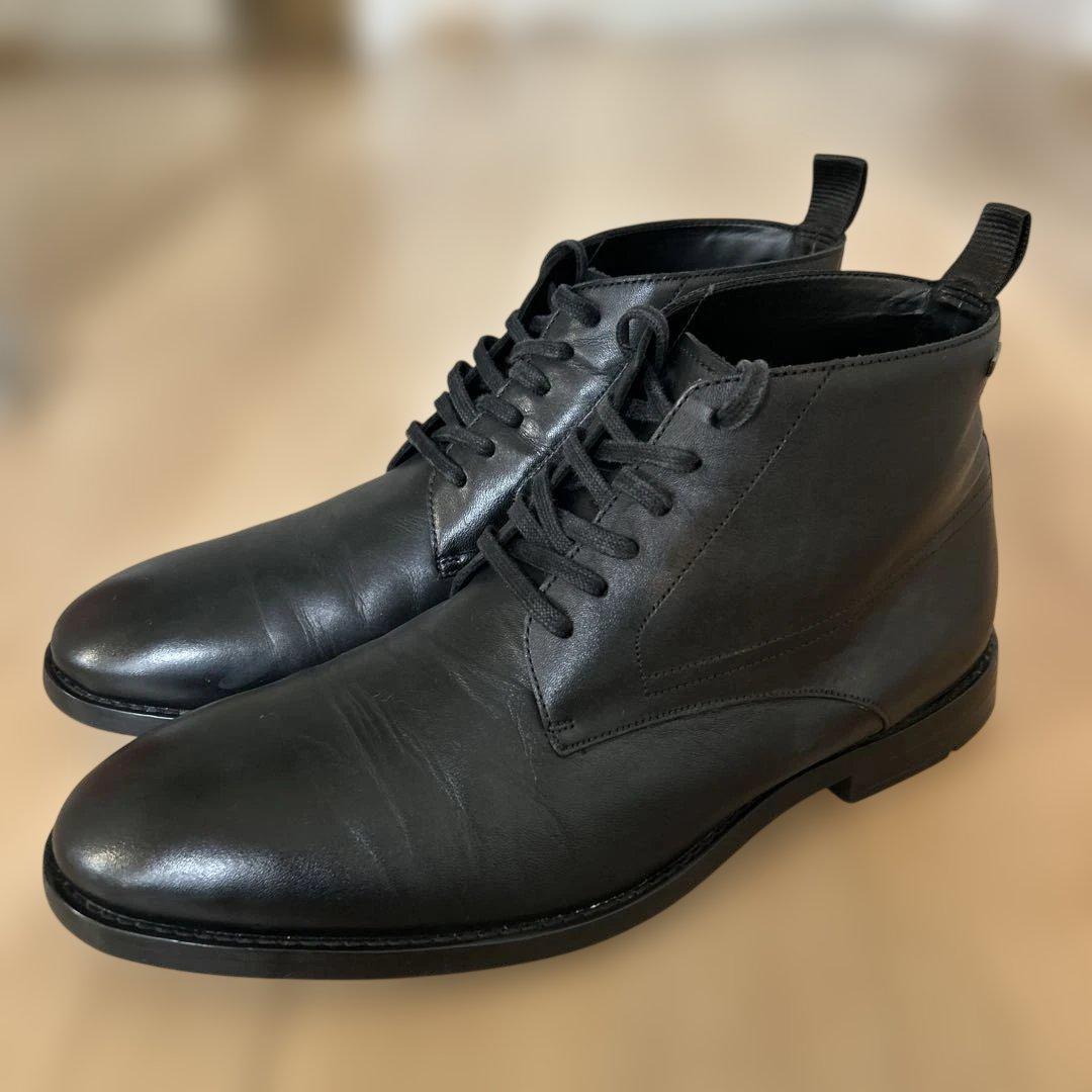 CLARKS クラークス　GORE-TEX 黒 革靴 UK7.5