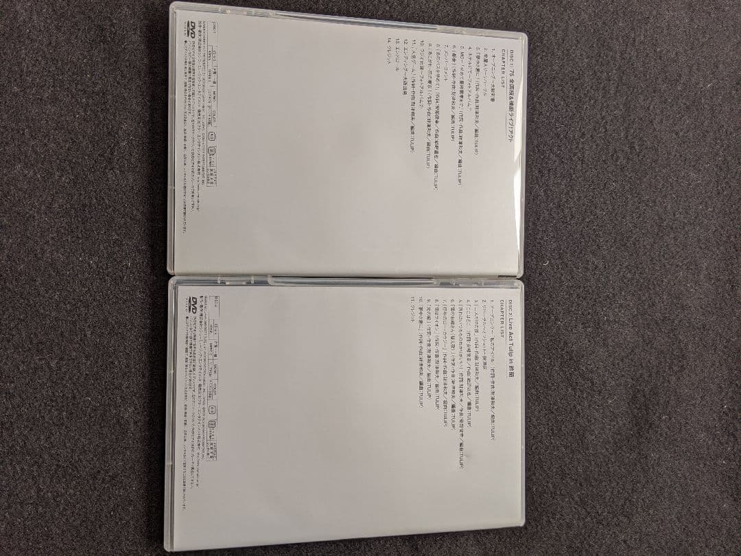 チューリップ　THE FILMS LIVE ACT TULIP DVD BOX