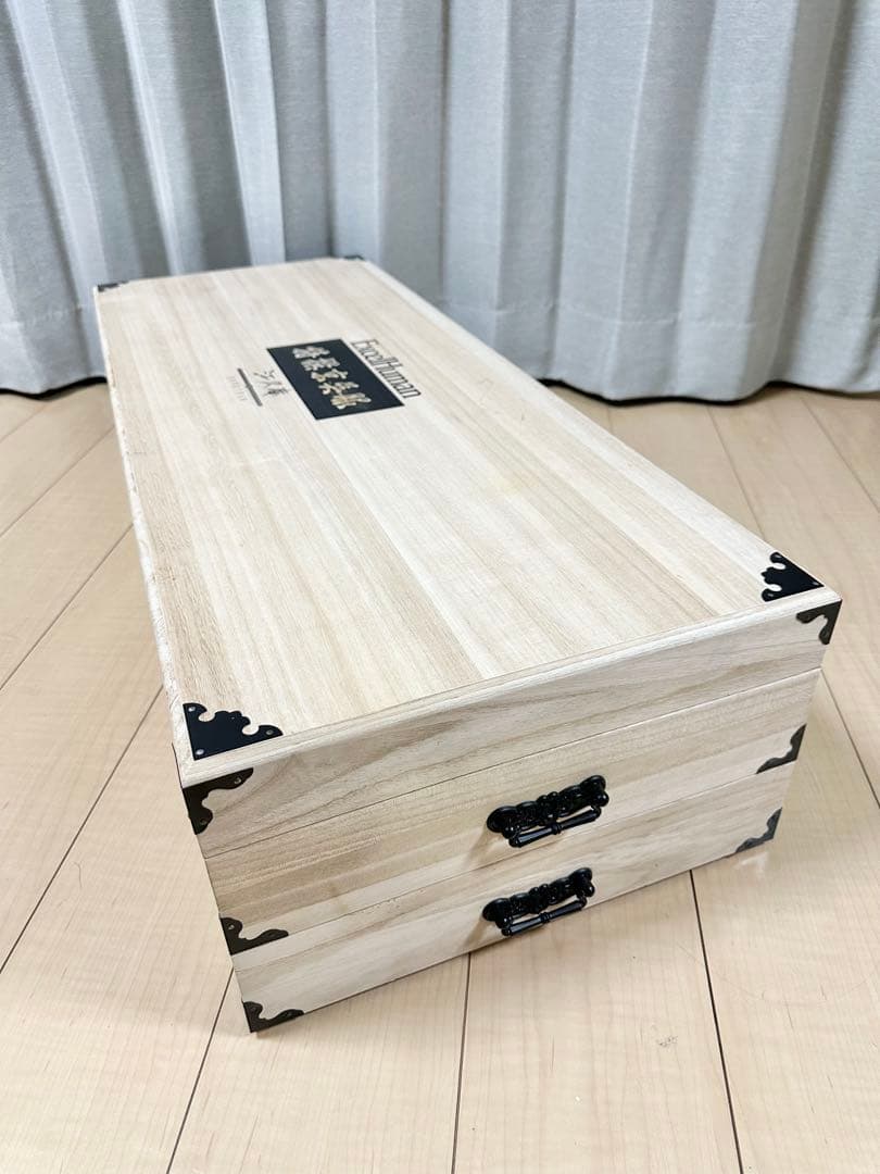 良品 特選京呉服 桐製 衣装ケース 2段 桐箱 桐ケース