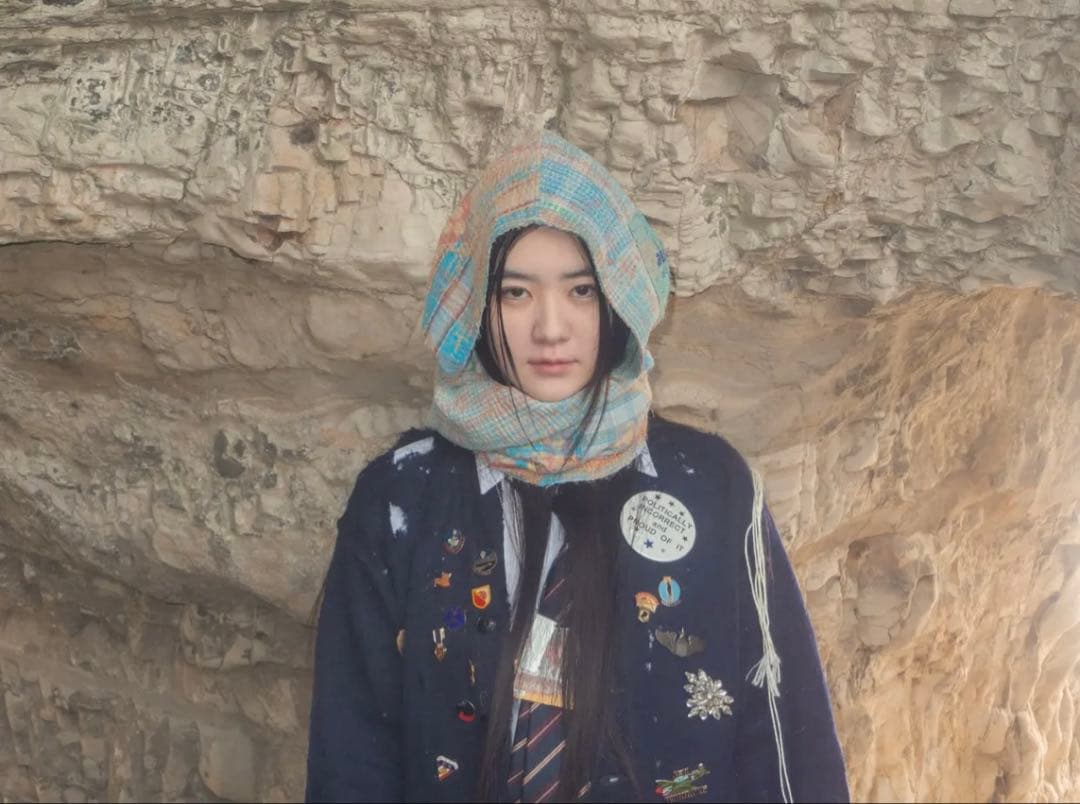 小物 auskou fooded scarf dinoworks oops