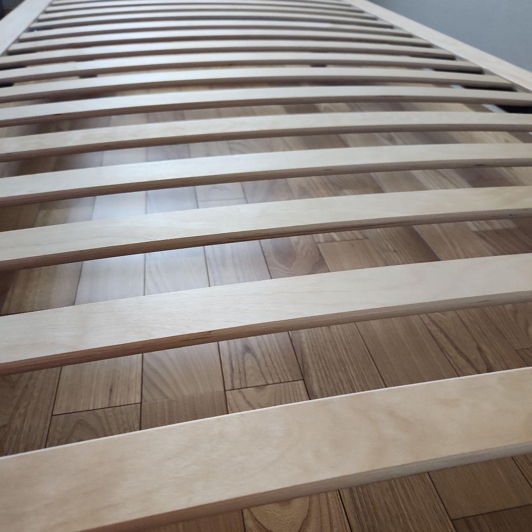 無印良品　木製ベットフレーム　美品