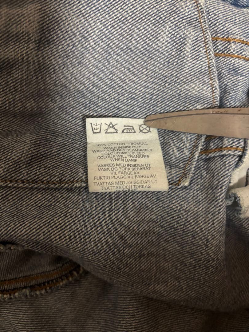 希少 80s 英国製 リーバイス 70506 サイズ42 ユーロ ヴィンテージ