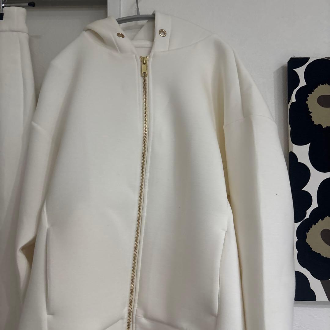 ダンボールニットフーディスカート　harukaコラボ　セットアップ　はるかコラボ