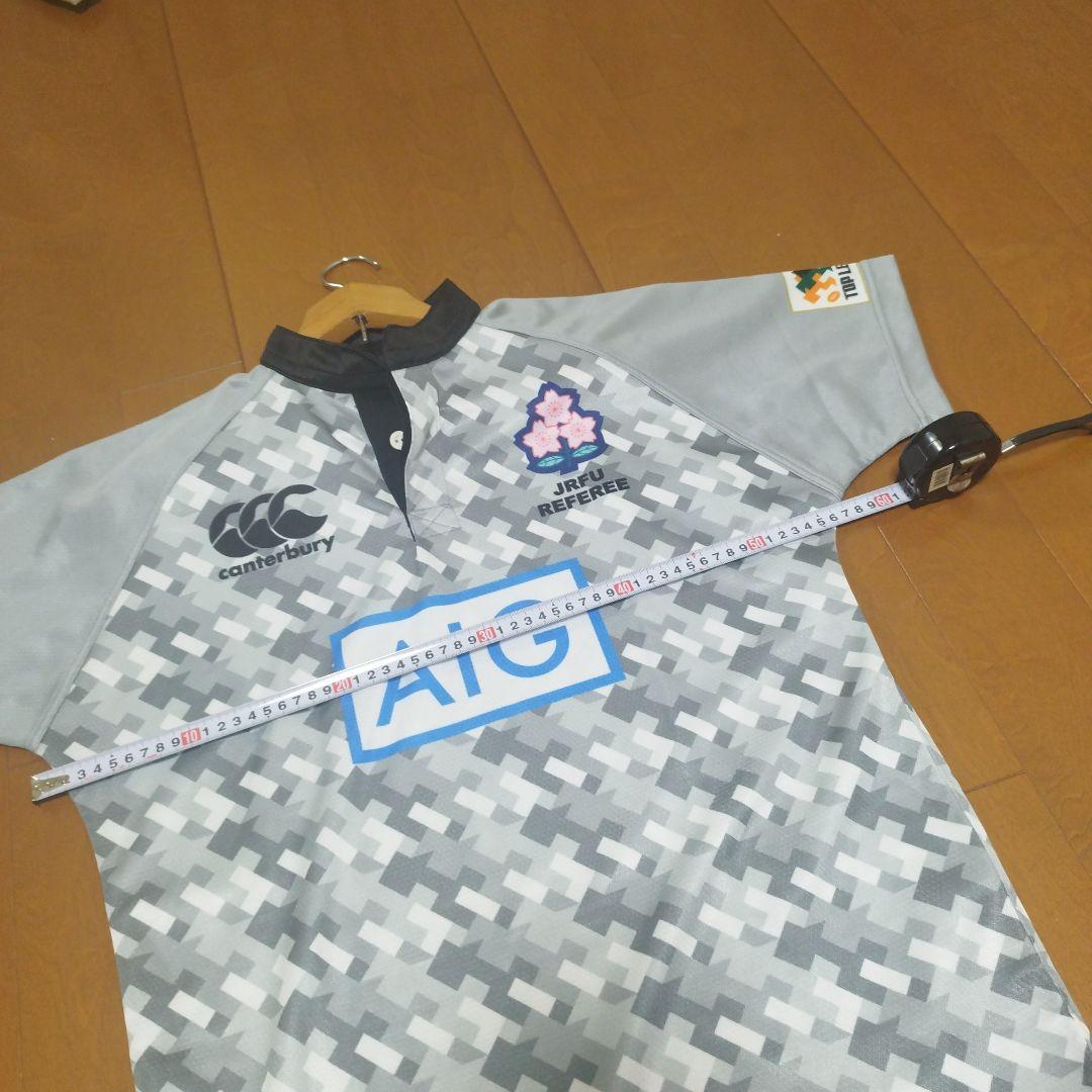 canterbury JRFU レフリー ラグビー AIG 審判員 Lサイズ
