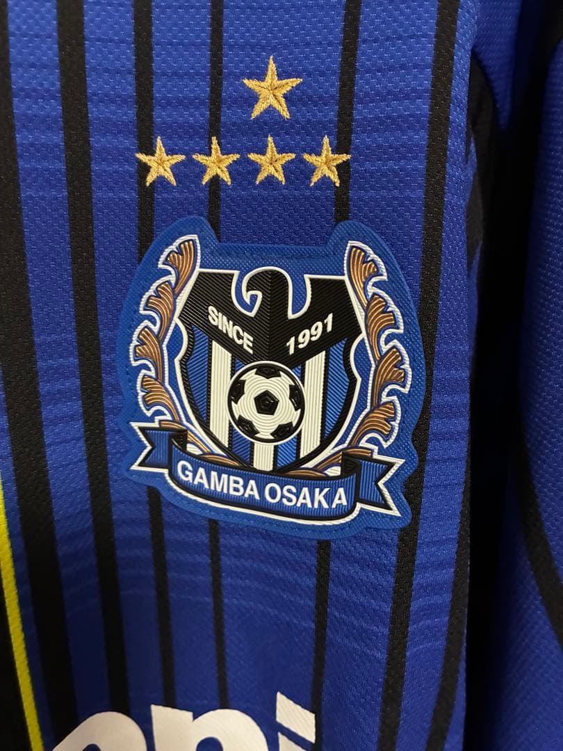 新品未使用　ガンバ大阪　遠藤保仁選手　直筆サイン入　ユニフォーム　M-Lサイズ