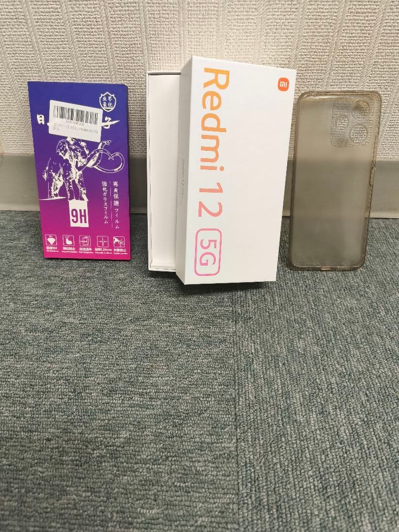 Redmi 12 5Gスマートフォン ミッドナイトブラック