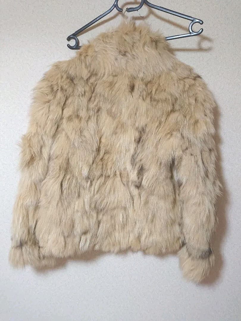 【美品】フォックスファー１００%ジャケット(コート) 毛皮