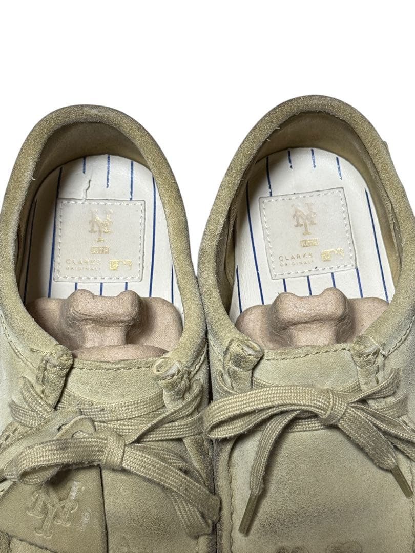 KITH Clarks Wallabee ヤンキース ベージュ