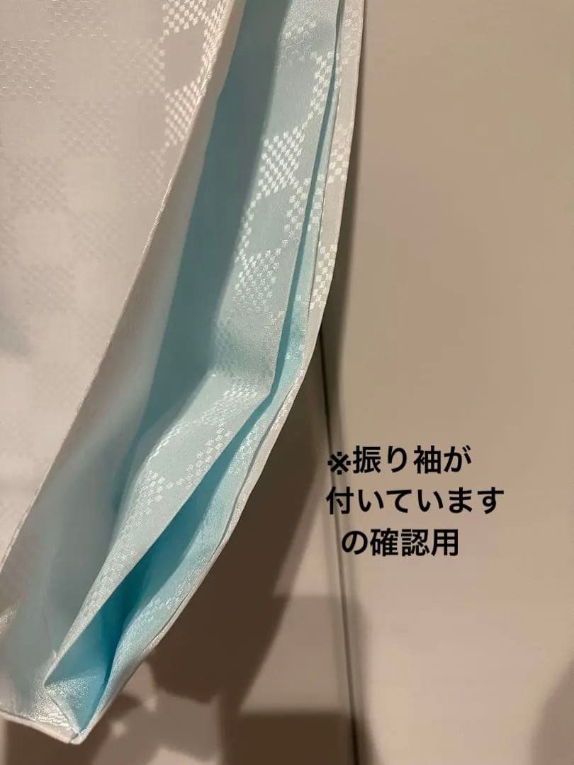 お宮参り七五三 正絹初着 産着 紺色 光琳松 金糸刺繍鷹 金彩 サヤ地紋 日本製