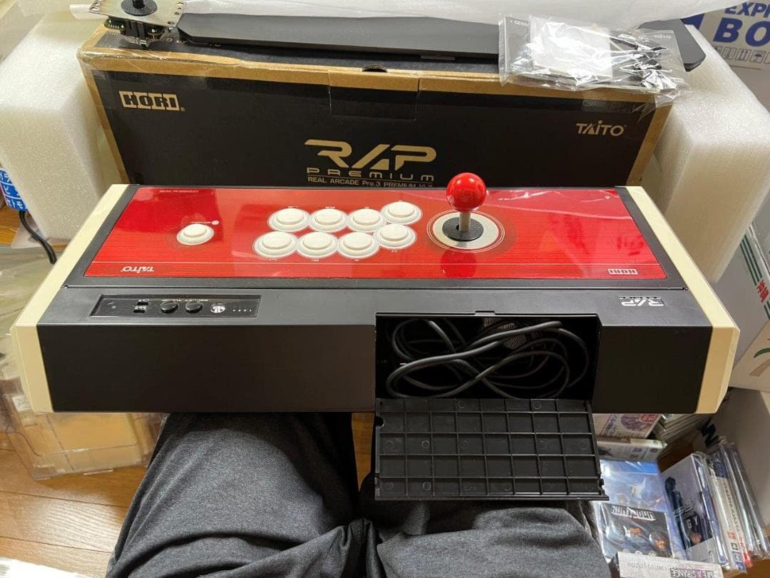 PS3 アーケードスティック RAP3プレミアム VLX HP3-61 動作OK