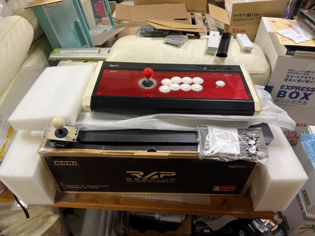 PS3 アーケードスティック RAP3プレミアム VLX HP3-61 動作OK