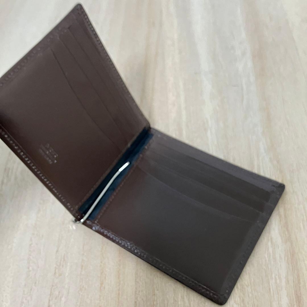 未使用 箱付 PORTER シーン マネークリップ 茶