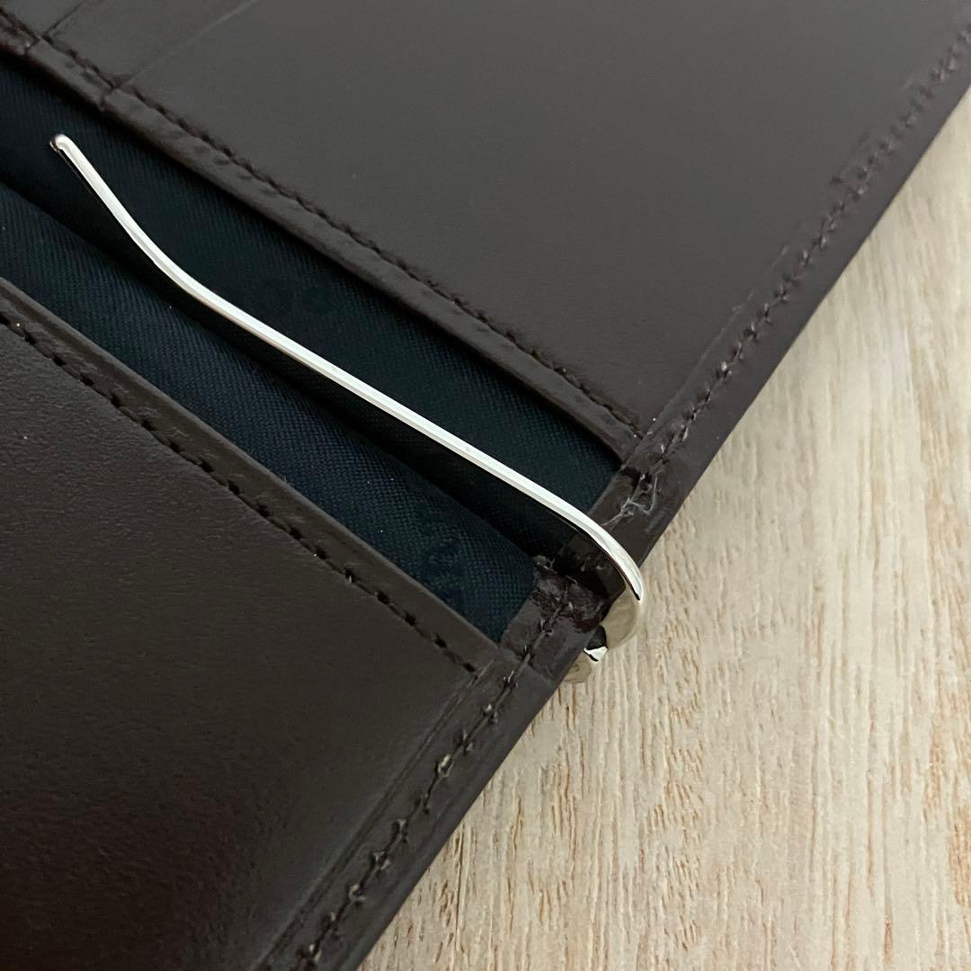 未使用 箱付 PORTER シーン マネークリップ 茶