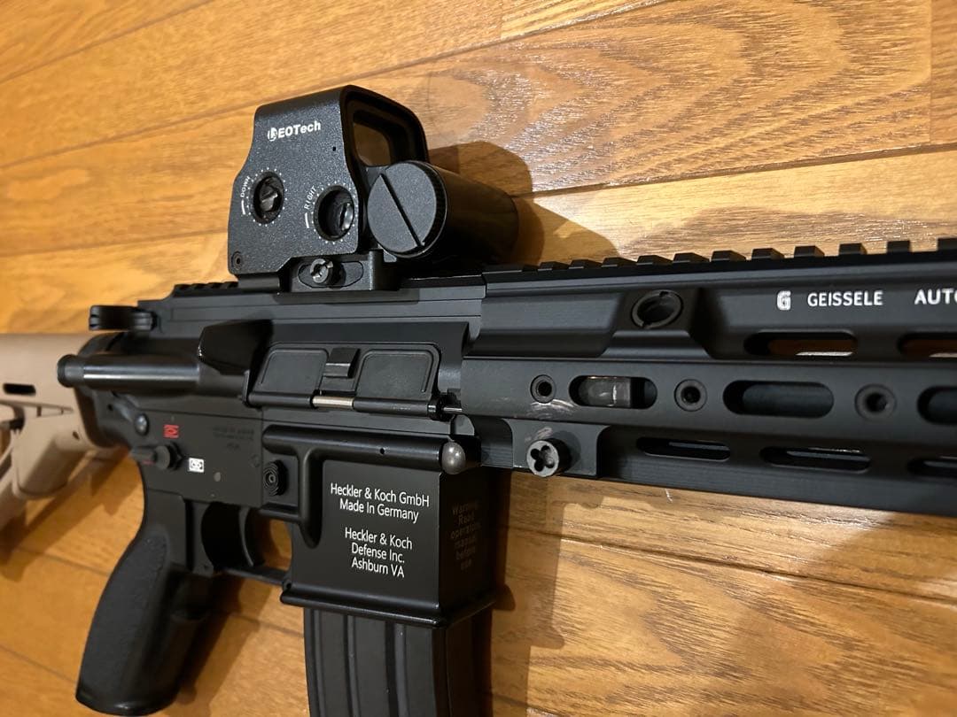 HK 416 D 次世代電動ガン ストック、ダットサイトドルフロmod仕様