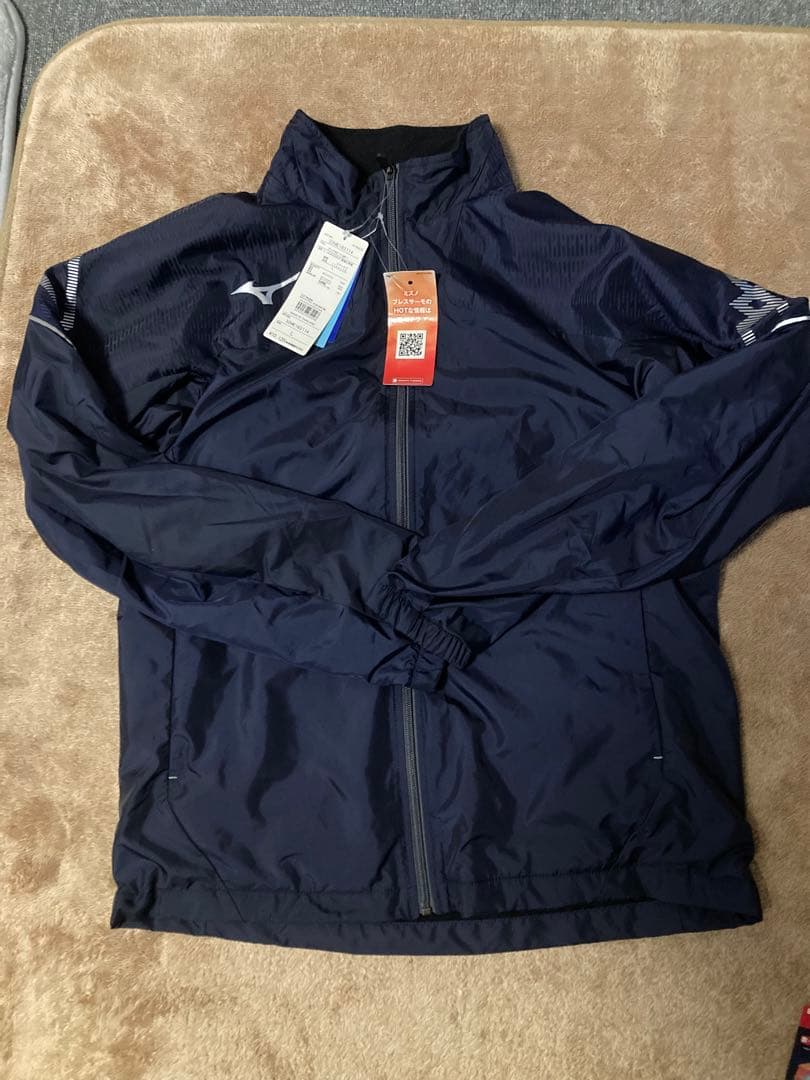 Mizuno ネイビー ジャケットとパンツセットLサイズ