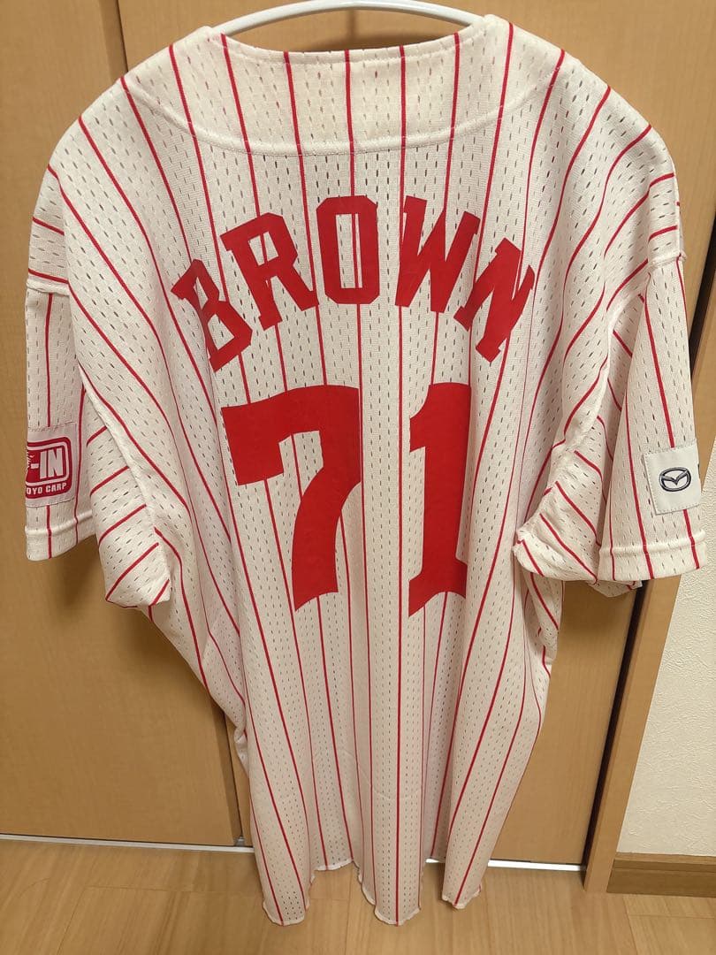 広島東洋カープ　マーティンブラウン監督　ユニフォーム　O（XL）