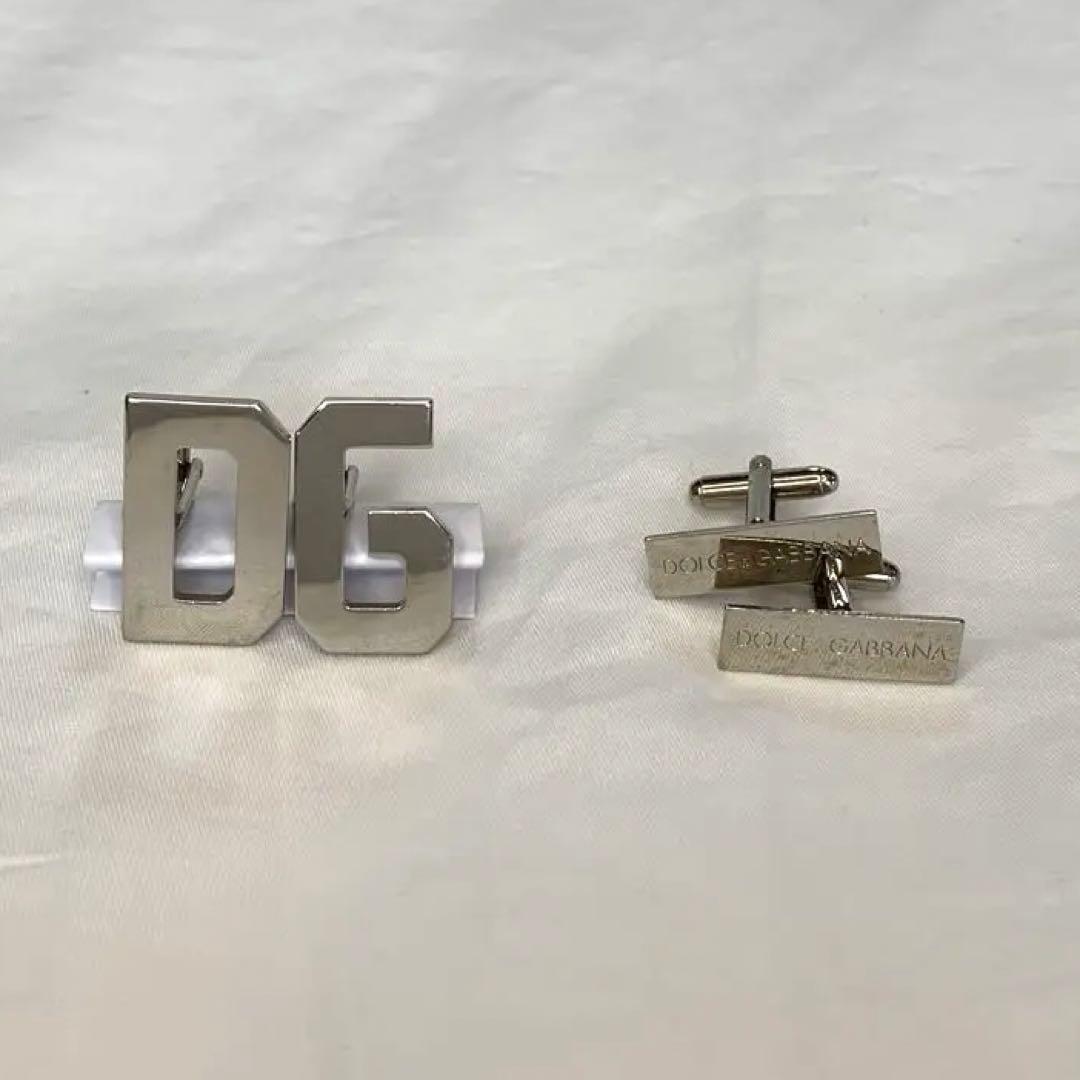 ドルチェ&ガッバーナ　カフリンクス　カフス　ロゴ　２セット