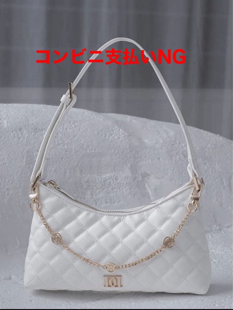 【新品未使用】Darich darich キルティングチェーンハンドミニバッグ