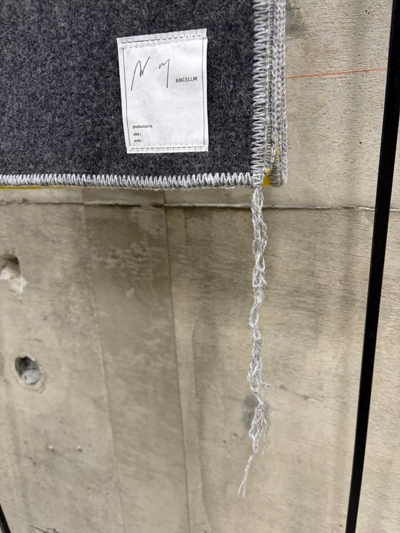 小物 ancellm wool blanket scarf stole muffler