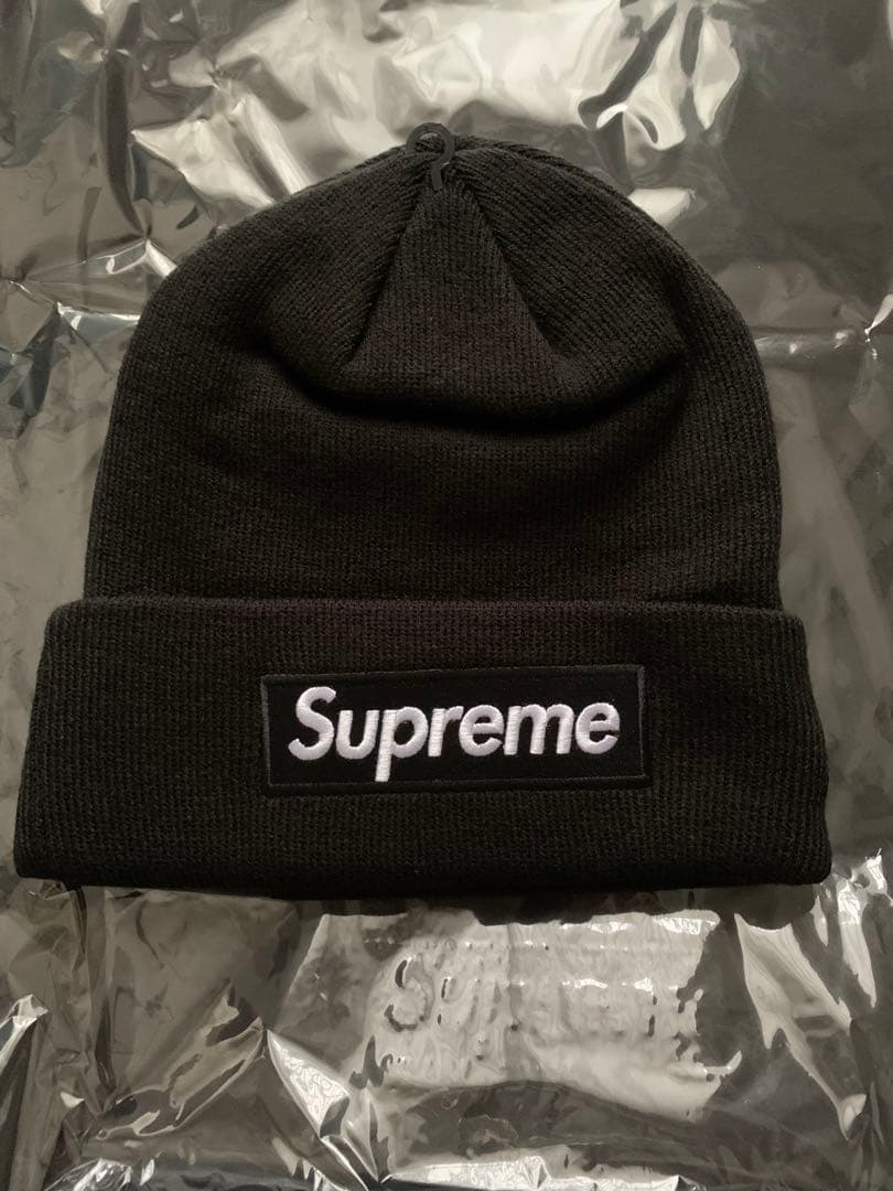 シュプリーム 24FW New Era ボックスロゴビーニー ブラック 新品