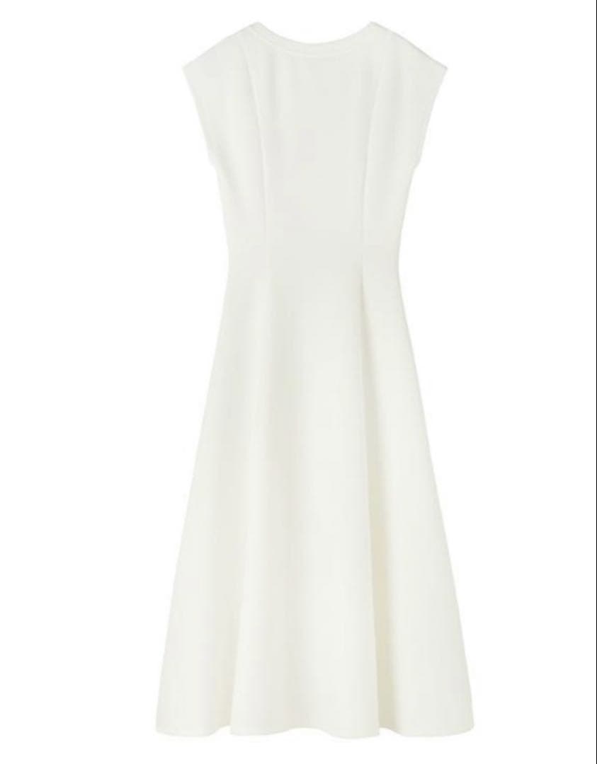 JENNEフレンシルエットワンピースSホワイト