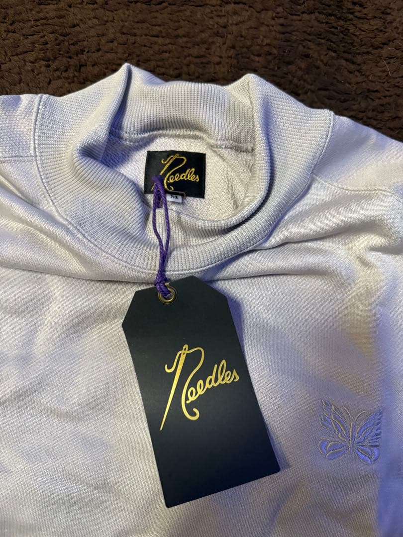 トップス L/S MOCK NECK TEE - C/PE BRIGHT JERSEY