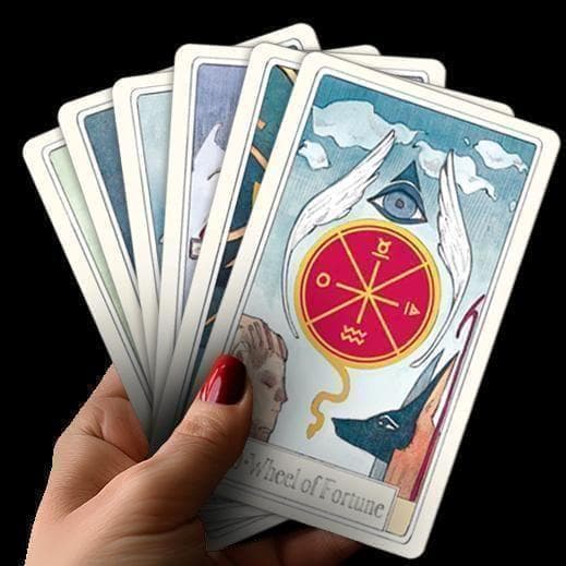 ★正規品タロットカード★リネン仕上げ＆箔押し✨美しい水彩画✨好奇心旺盛な旅へ