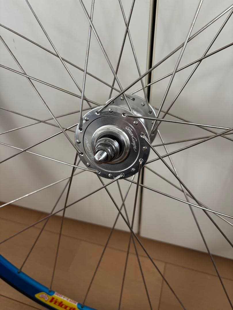 velocity グランコンペ　ピスト　ホイール　前後セット