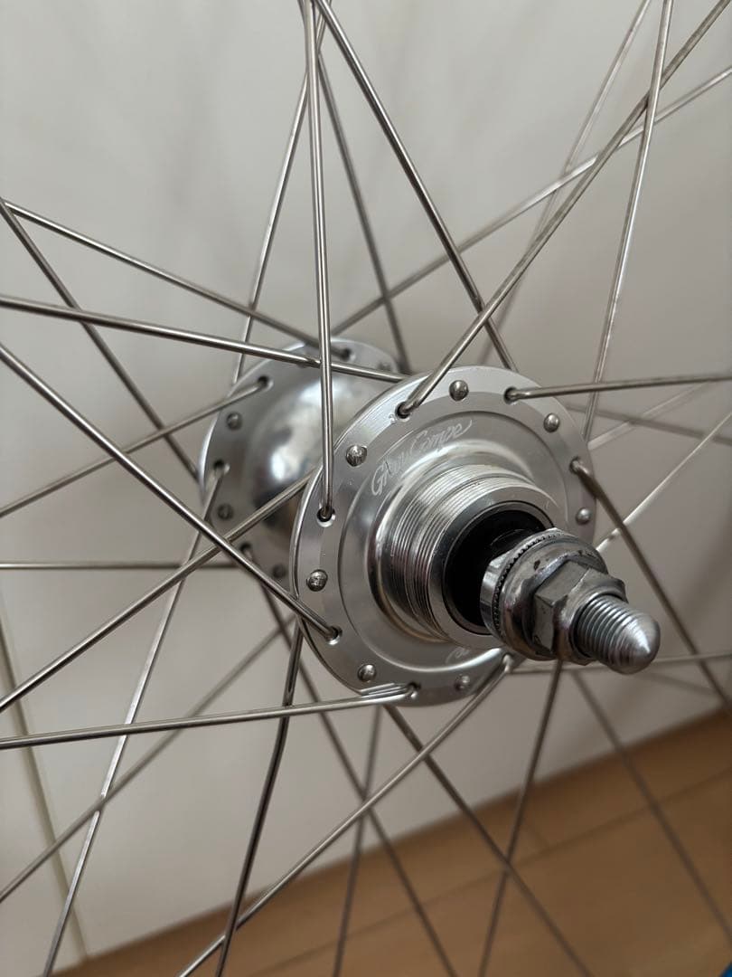 velocity グランコンペ　ピスト　ホイール　前後セット