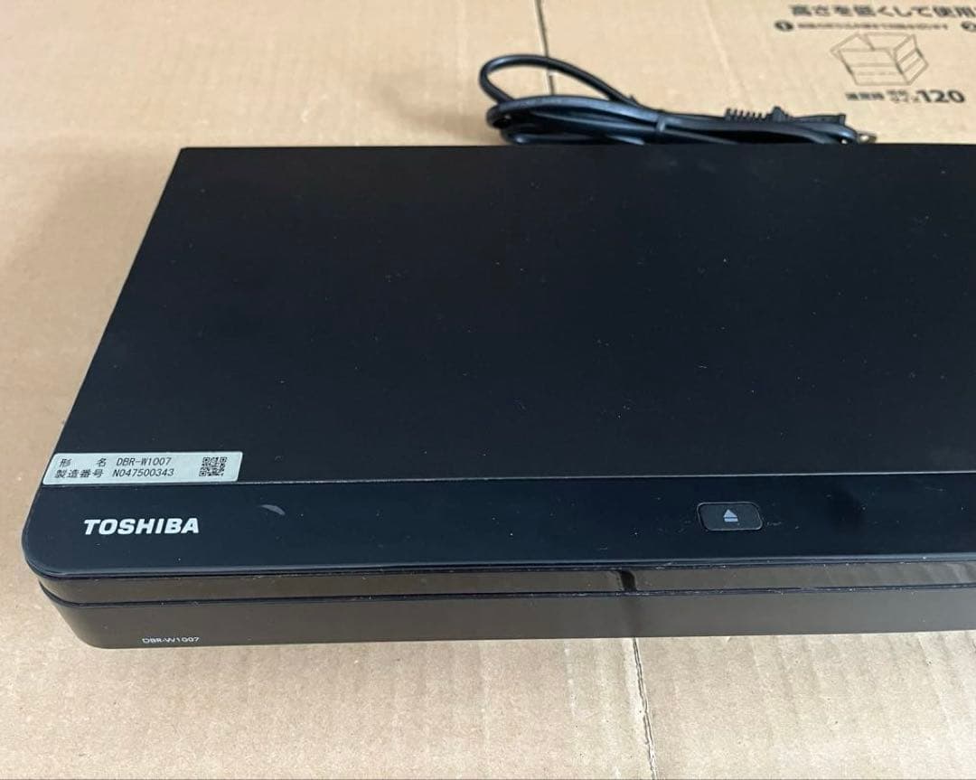 東芝 REGZA DBR-W1007 ブルーレイレコーダ HDD 1TB