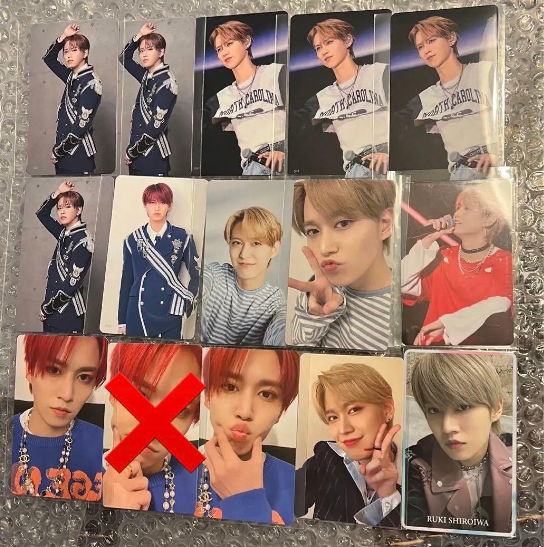 白岩瑠姫　セット　ラポスタ　京セラ　KIZUNAツアートレカ　コレクトブック