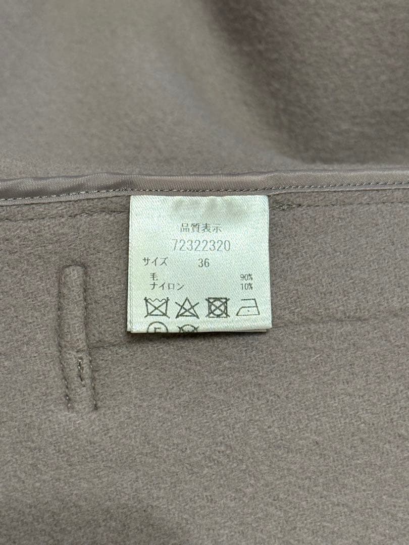 CADUNE フードリバーコート ポンチョ Arpege 36サイズ