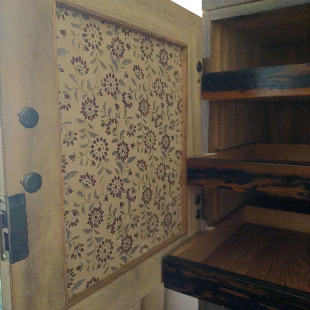 昭和レトロ　着物 桐箪笥　古道具　3分割可能