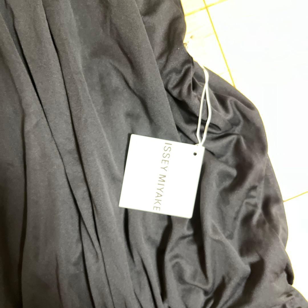 ISSEY MIYAKE ブラック チュニック 半袖