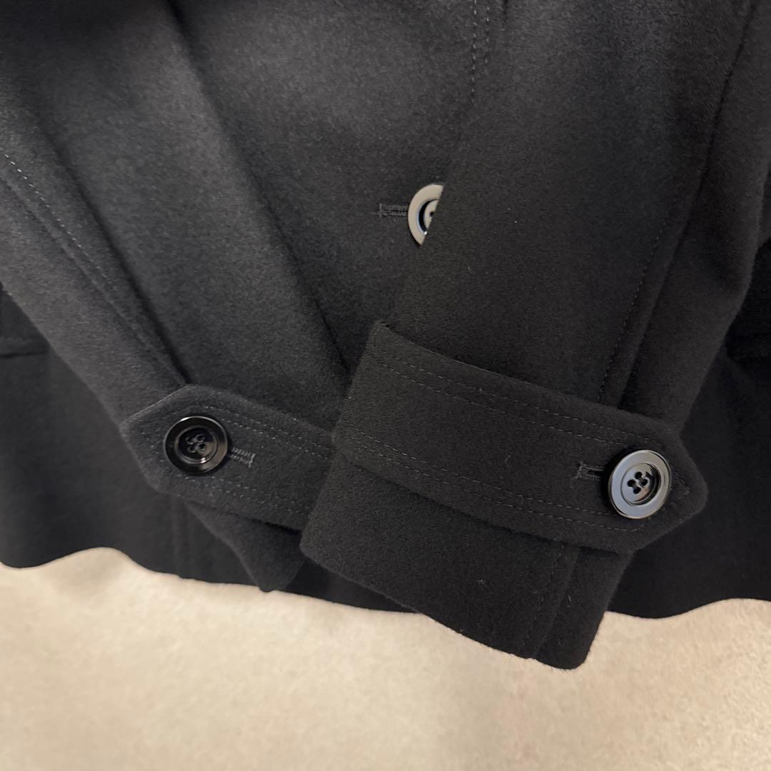 【新品】ミッシェルクラン Pコート ピーコート ショート丈 ブラックMサイズ