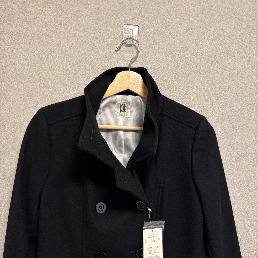【新品】ミッシェルクラン Pコート ピーコート ショート丈 ブラックMサイズ