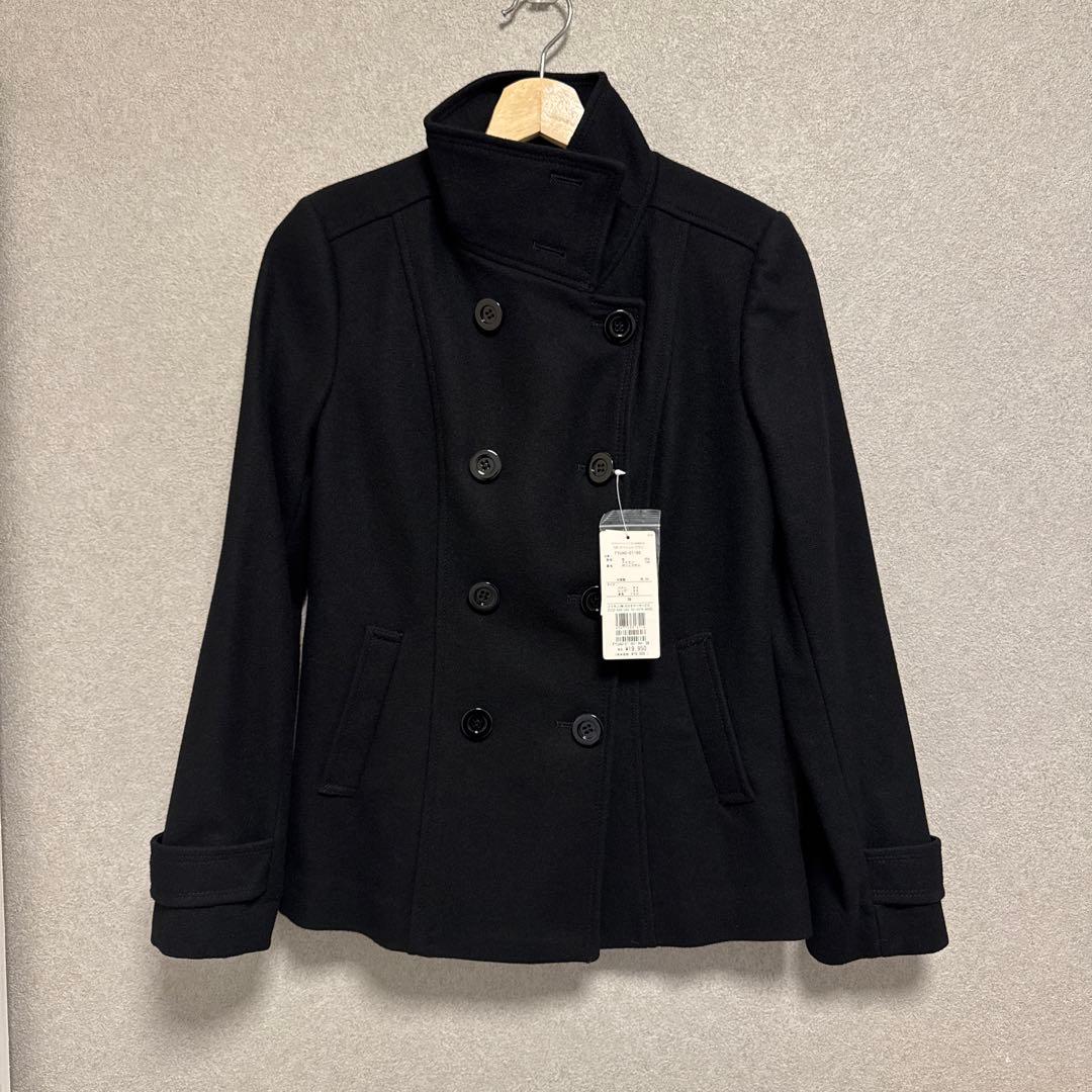 【新品】ミッシェルクラン Pコート ピーコート ショート丈 ブラックMサイズ