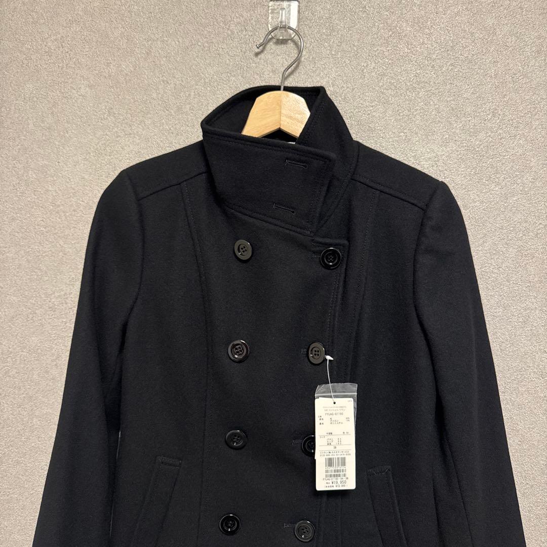 【新品】ミッシェルクラン Pコート ピーコート ショート丈 ブラックMサイズ