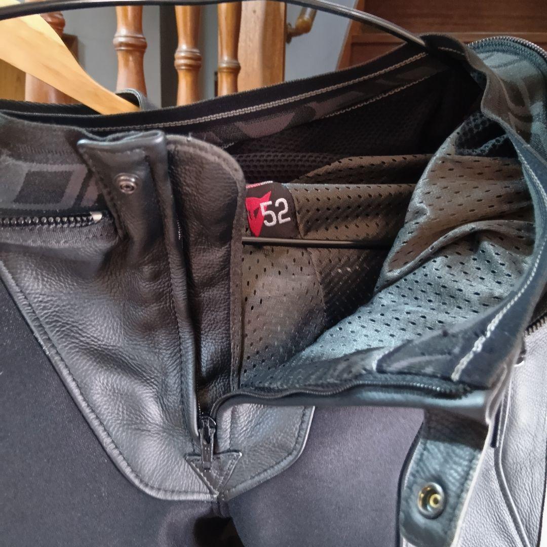 Dainese セパレート革ツナギ ブラック試着のみサイズ52 未使用